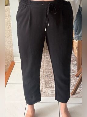 Women’s Black Drawstring Pants
